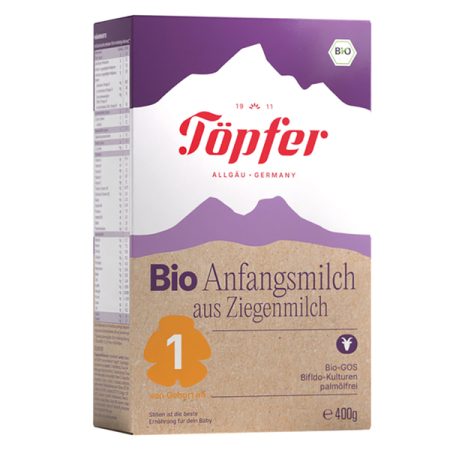 Leche de Cabra Orgánica ETAPA 1. 400gr.